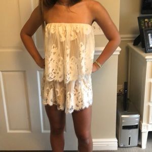Lovers and friends lace romper